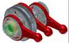 Mud Pump Spare Parts for Oil Drilling Crankshaft 