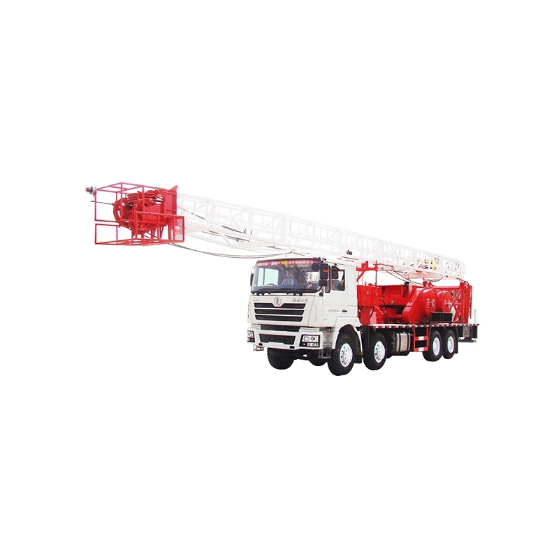 Workover Rig Mounted Drilling Rig Chassis Transport Vehicle Xj350/Xj450/Xj550/Xj650/Xj750/Xj850