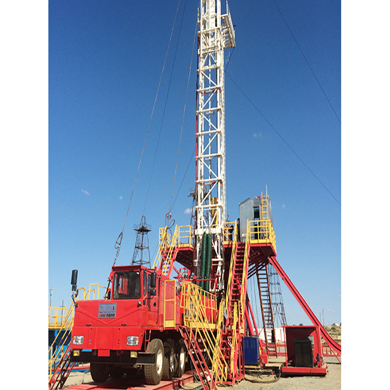 Oilfield Xj150 Xj250 Xj350 Xj450 Xj550 Xj650 Oil Well Truck mounted drilling rig &Workover Rig for drill well or oil drilling